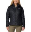 Columbia Copper Crest II – Chaqueta con capucha para mujer, Negro