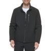 Calvin Klein chaqueta softshell para hombre con forro de sherpa, Grande