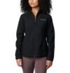 Columbia Chaqueta Softshell Kruser Ridge III para mujer, Negro, Pequeño