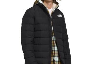 The North Face Chaqueta Aconcagua 3 para hombre (tamaño estándar y grande) – Abrigo acolchado resistente al viento y al agua, aislado, TNF Negro-NPF, talla XL