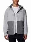 Columbia Chaqueta Hikebound II para hombre, color gris y gris ciudad, talla L