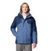Chaqueta Columbia Bugaboo III con forro polar intercambiable para hombre, Montaña Oscura/Collegiate azul marino, Grande
