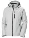 Helly-Hansen Chaqueta de Capa Media con Capucha para Mujer Crew 2.0, 853 Gris Niebla, Mediana