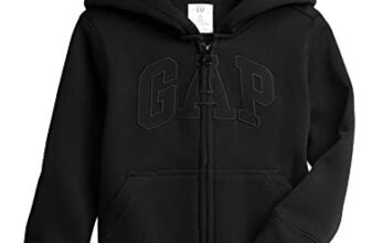 GAP – Sudadera con capucha y cremallera completa con logotipo de Playtime Favorites para bebé