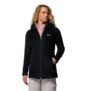 Columbia – Sudadera con capucha larga Benton Springs II para mujer, color negro, talla L