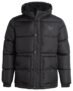 Reebok Chaqueta de Invierno para Hombre – Abrigo de Invierno con Aislamiento Pesado para Hombre – Chaquetas Puffer Acolchadas Resistentes al Viento y al Agua para Hombres, Negro, Mediana