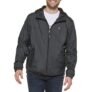 Calvin Klein Chaqueta con capucha cortavientos para hombre, Mediana