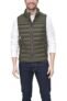 Tommy Hilfiger Chaleco acolchado ligero para hombre (estándar y grande y alto), Verde -Oliva