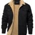 Tommy Hilfiger Chaqueta acolchada con capucha alternativa de plumón para hombre (estándar y grande y alto), Negro profundo, XL