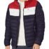Tommy Hilfiger Chaqueta clásica de piel sintética para hombre, Negro, XL