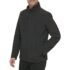 Michael Kors chaqueta de softshell para hombre con forro de sherpa sintético, chaquetas para hombre resistentes al viento y al agua, Negro, Mediana