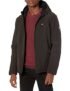 Tommy Hilfiger Chaqueta de rendimiento con forro sherpa de carcasa suave para hombre, Nuevo Negro, Mediana