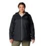 Columbia Switchback II – Chaqueta larga con forro para mujer, Negro, Grande