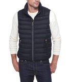 Tommy Hilfiger Chaleco Chaqueta Puffer Ligero y Empacable para Hombre, Azul medianoche