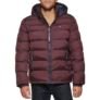 Tommy Hilfiger Chaqueta acolchada con capucha para hombre (Estándar y Big & Tall), port, Mediana