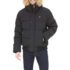 Nautica Chaqueta Puffer Acolchada de Memoria Sintética de Peso Medio para Hombre – Abrigo de Invierno Aislante con Capucha Ajustable, Negro, XL