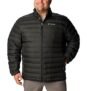 Columbia Chaqueta de plumón Lake 22 para hombre, color negro, talla L, Negro –