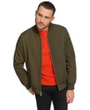 Calvin Klein Chaqueta bomber ligera resistente al agua para hombre, Oliva, Grande