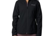 Columbia Chaqueta Softshell Kruser Ridge III para mujer, Negro, Pequeño