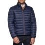 Tommy Hilfiger Ultra Loft Chaqueta ligera y plegable acolchada para hombre (talla estándar y grandes y altos), Medianoche, Mediana