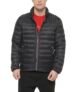 Tommy Hilfiger Chaqueta Ultra Loft ligera y plegable para hombre (talla estándar y grandes y altos), Negro, Mediana