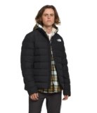 The North Face Chaqueta Aconcagua 3 para hombre (tamaño estándar y grande) – Abrigo acolchado resistente al viento y al agua, aislado, TNF Negro-NPF, talla XL