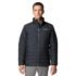 Columbia Chaqueta Bugaboo III con forro polar intercambiable para hombre, negro, talla M