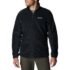 Columbia Chaqueta impermeable Softshell con capucha Ascender II para hombre, Negro, XL