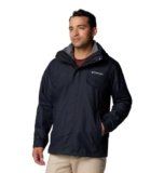 Columbia Chaqueta Bugaboo III con forro polar intercambiable para hombre, negro, talla M