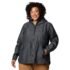 Chaqueta Columbia Hart Mountain II para hombre, con media cremallera, color azul marino, talla L