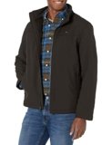 Tommy Hilfiger chamarra clásica para hombre, M, Negro