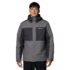 Columbia Chaqueta impermeable Softshell con capucha Ascender II para hombre, Negro, XL