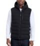 Calvin Klein Chaleco ligero y plegable con capucha para hombre, Ébano, Mediana