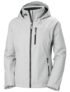 Helly-Hansen Chaqueta de Capa Media con Capucha para Mujer Crew 2.0, 853 Gris Niebla, Mediana