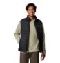 Columbia Chaleco Powder Lite II para hombre, Negro, Grande