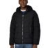 Tommy Hilfiger – Chaqueta impermeable transpirable con capucha, ligera, para hombre, Negro, Pequeña