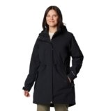 Columbia Chaqueta Lolo Pass Interchange para mujer, color negro, talla XL