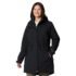 Tommy Hilfiger Ropa exterior acolchada de buceo para mujer, Negro Multi, Mediana