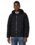 Calvin Klein Chaqueta Acolchada Corta Pesada para Hombres, Mediana